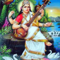 Images of Goddess Saraswati