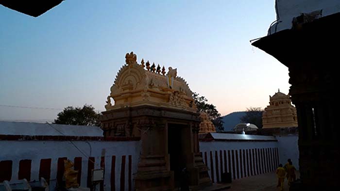 Inside of Prahalada Varadar Temple