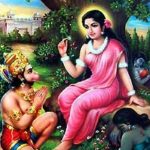 Hanuman Meeting Sita