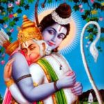 Rama Embracing Like Brother